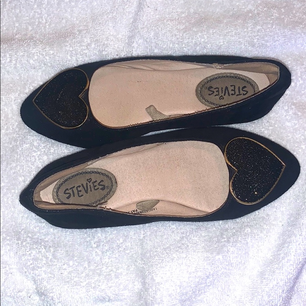 Sparkly flats